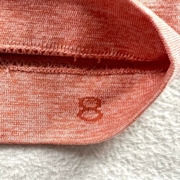Lululemon Women Pink Savannah Mist Coral 2.0 Swiftly Tech Long Sleeve LS Shirt 8 - Picture 4 of 8